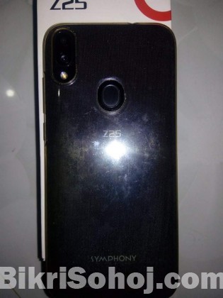 smartphone Symphony Z25 with box